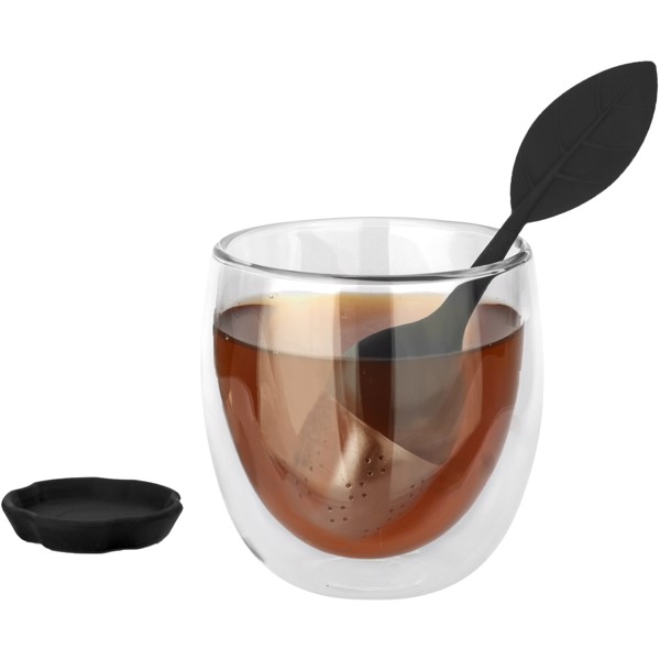 Spring tea set with strainer and cup