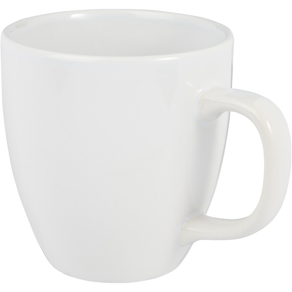 Moni 430 ml ceramic mug - White