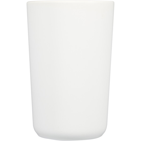 Perk 480 ml ceramic mug - White