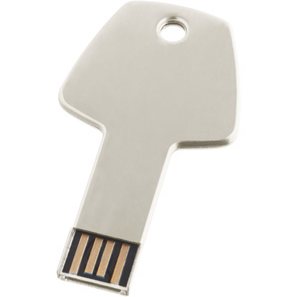 Memoria USB llave - Plateado / 8GB