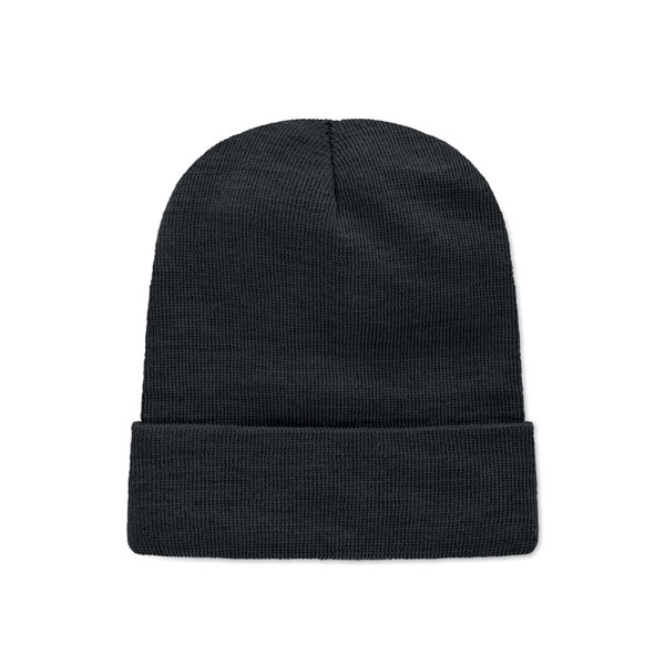 Unisex beanie RPET polyester Capnit - Black