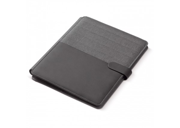 A4 portfolio with wireless charger 5W - Black