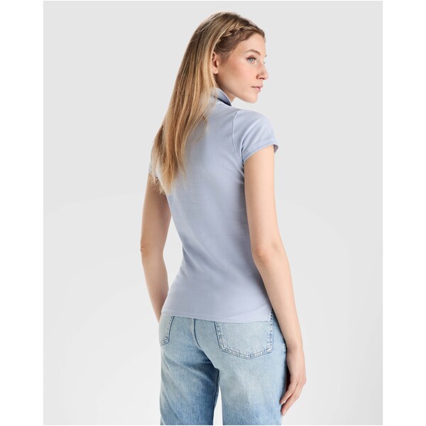 Star short sleeve women's polo - Rossette / S