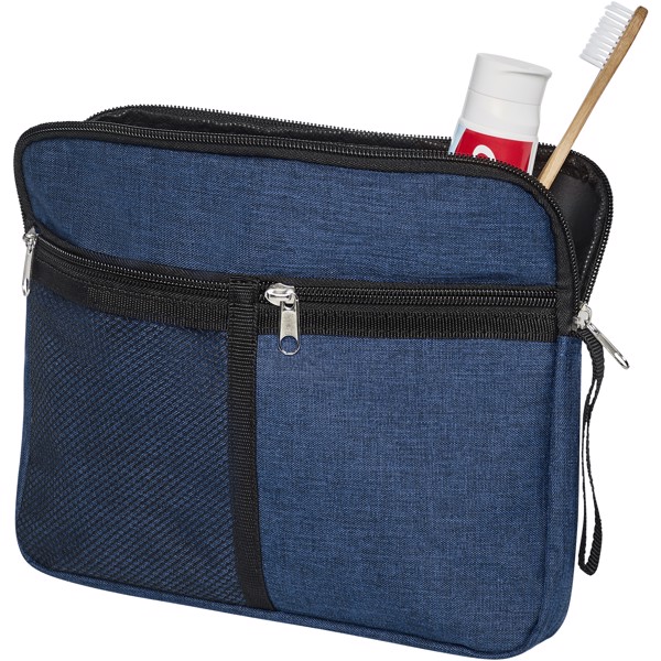 Hoss toiletry pouch - Heather navy