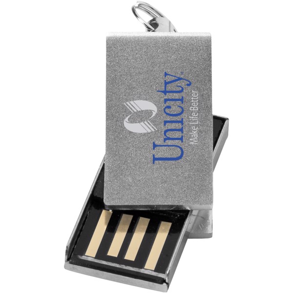 Mini Rotate Aluminium - Silver / 1GB