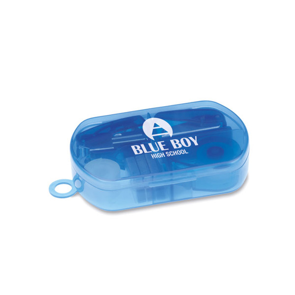 Stationery set in plastic box Burobox