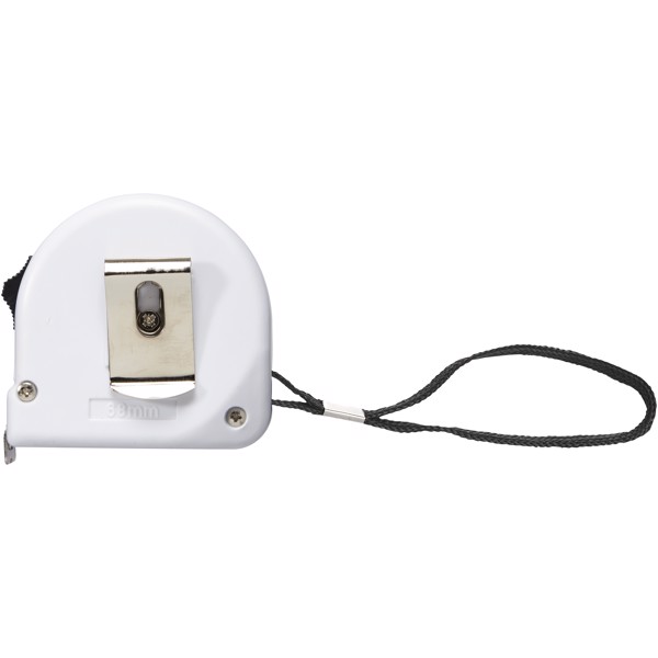 Liam 5 metre measuring tape - White