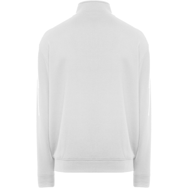 Ulan unisex full zip sweater - White / 2XL