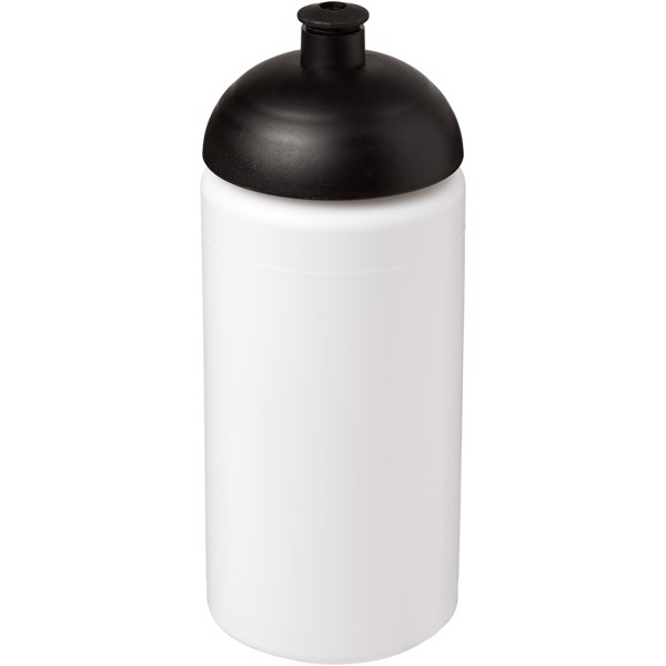 Baseline™ Plus Bidón deportivo con Tapa Dome de 500 ml con asa - Blanco / Negro intenso