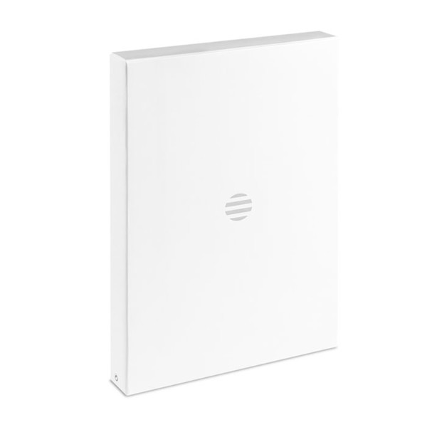 A4 RPET conference folder Casove - Black