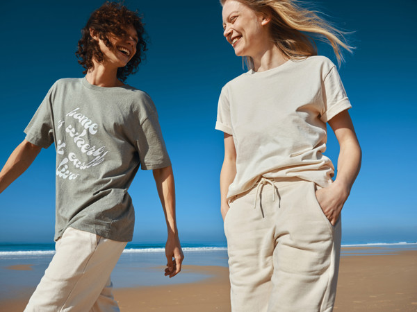 IQONIQ Cooper recycled cotton jogger - Natural Raw / XL