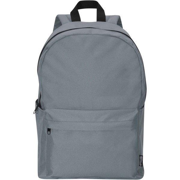 Byron 14\" GRS recycled city laptop backpack 16L - Grey