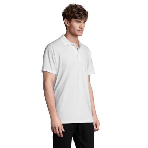 SPRING II MEN Polo 210g - White / 3XL