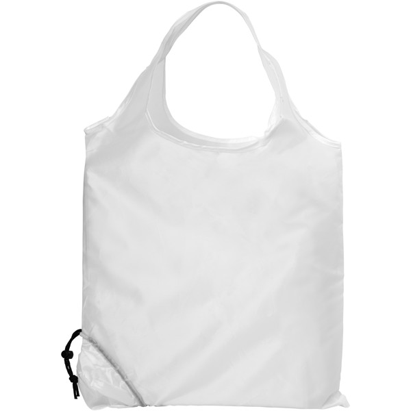 Bolsa Tote para compras plegable "Scrunchy" - Blanco