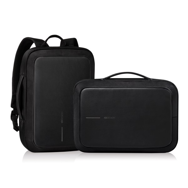 Bobby Bizz anti-theft backpack & briefcase - Black