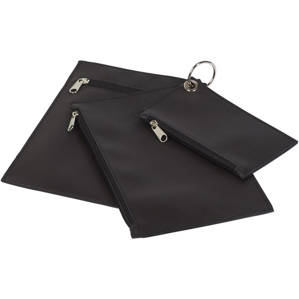 Inca keyring clutch - Solid black