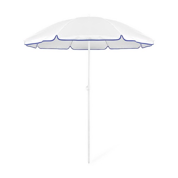 Beach Umbrella Mojácar - White / Blue