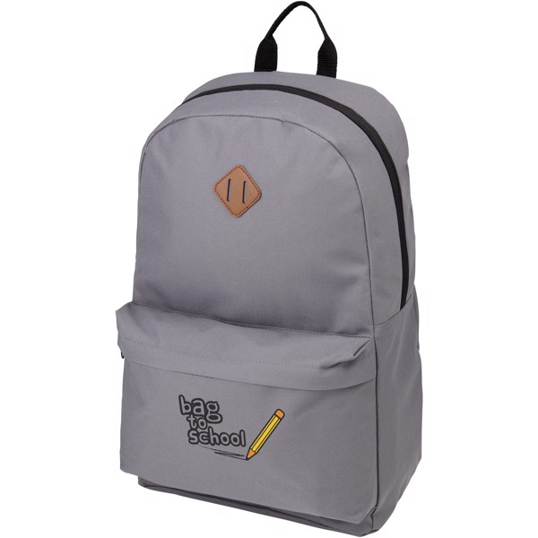 Stratta 15\" laptop backpack 15L - Grey