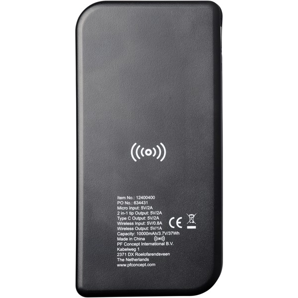 Batería externa inalámbrica de 10 000 mAh "Umbra"