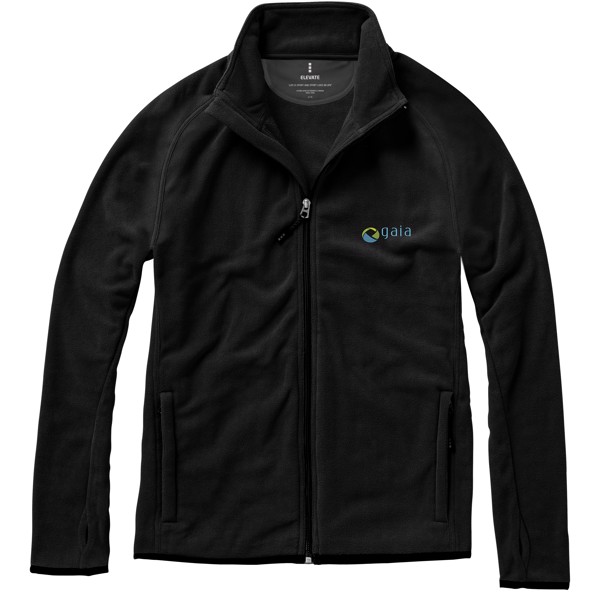 Bunda Brossard z materiálu mikro fleece - Černá / S