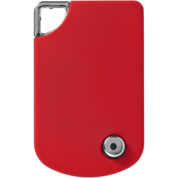 Otočný Square USB - Červená s efektem námrazy / 4GB