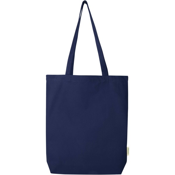 Orissa 270 g/m² organic tote bag 10L - Navy