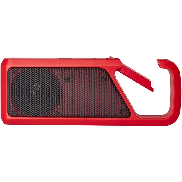 Bluetooth® reproduktor Clip-Clap 2 - Červená s efektem námrazy