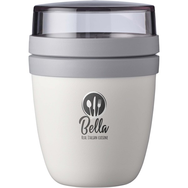 Mepal Ellipse Mini 300+120 ml lunch pot - White