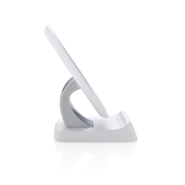 10W Wireless fast charging stand - White