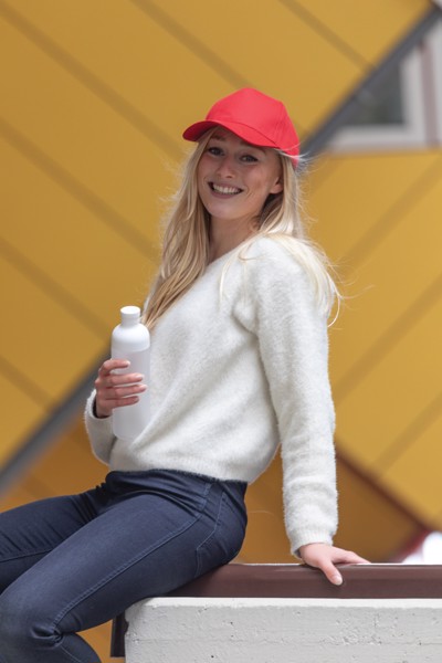 Impact leakproof tritan bottle - White / White