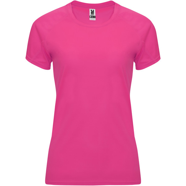 Bahrain short sleeve women's sports t-shirt - Pink Fluor / L