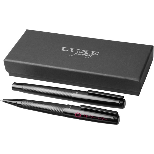 Gloss duo pen gift set (black ink)