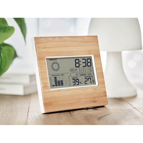 Weather station bamboo front Turku