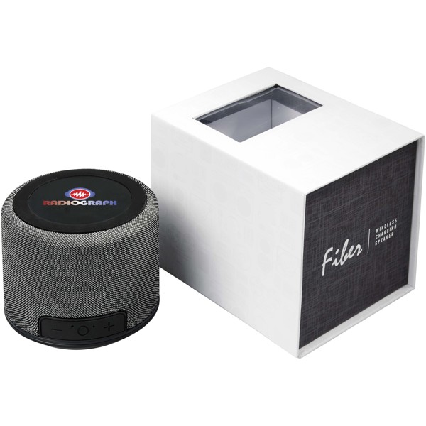 Fiber 3W wireless charging Bluetooth® speaker