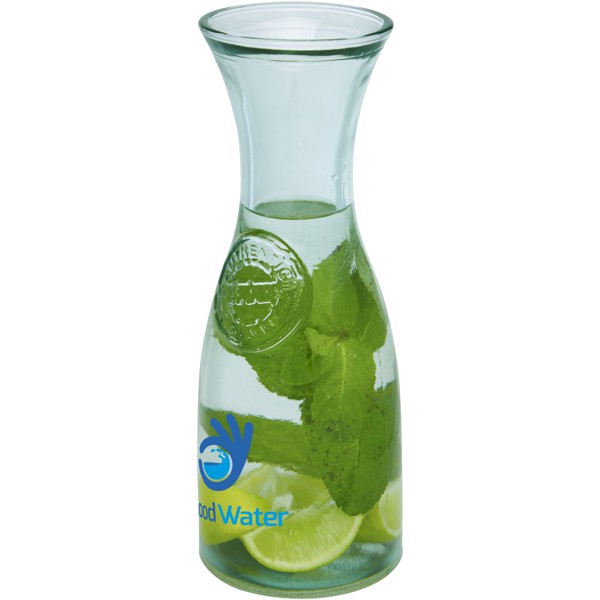 Fresco recycled glass carafe