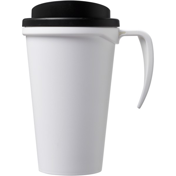 Americano® Grande 350 ml insulated mug - White / Black