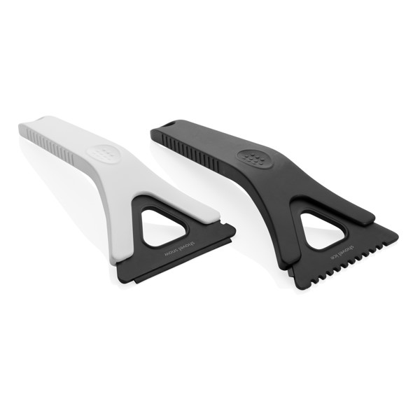 3-in-1 ice scraper - White / Black