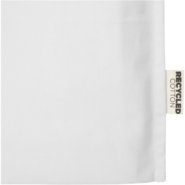 Florida 270 g/m² GRS recycled gusset tote bag 14L - White