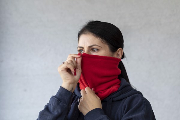 Neck Warmer Nostal - Black