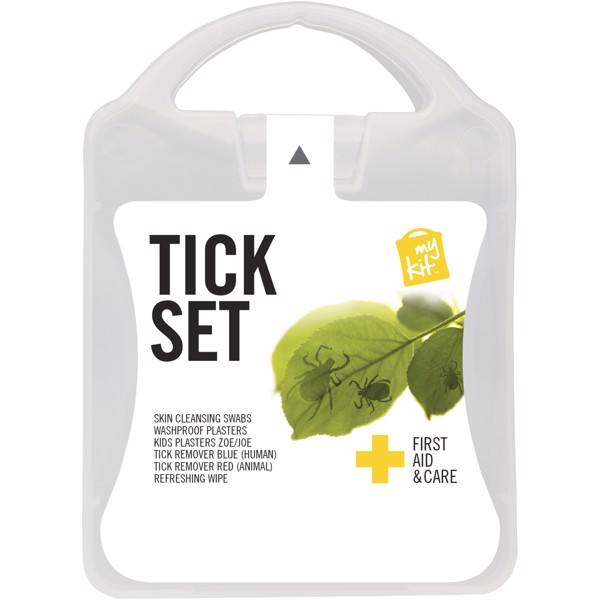 MyKit Tick First Aid Kit - Transparent White