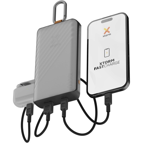 Xtorm XG2S101 Go2 10.000 mAh 15W solar power bank with light