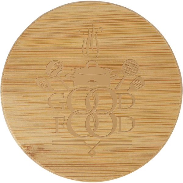 Zen tea pot with strainer and bamboo lid