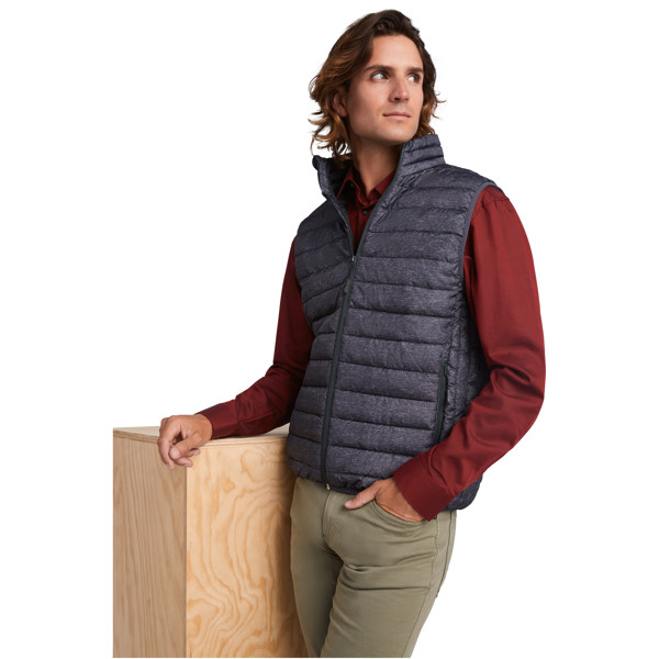 Oslo men's insulated bodywarmer - Garnet / roly-2XL