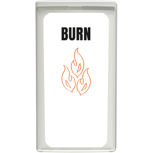 MiniKit Burn First Aid Kit - Transparent White