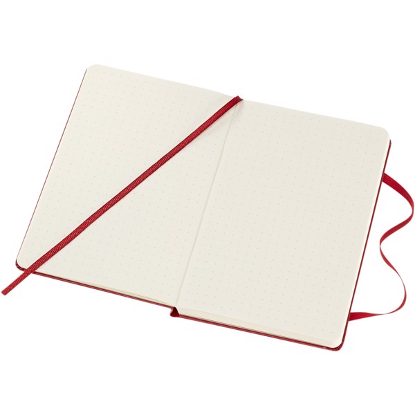 Classic PK hard cover notebook - dotted - Scarlet red