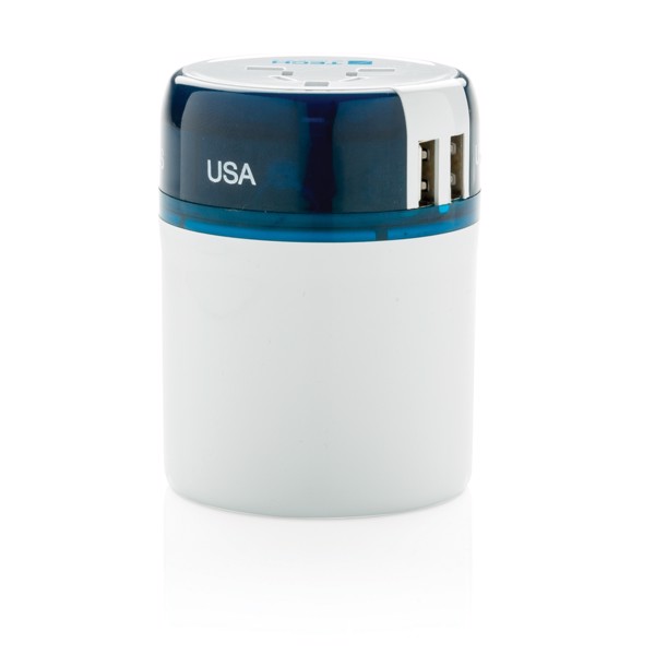 Travel Blue world travel adapter USB