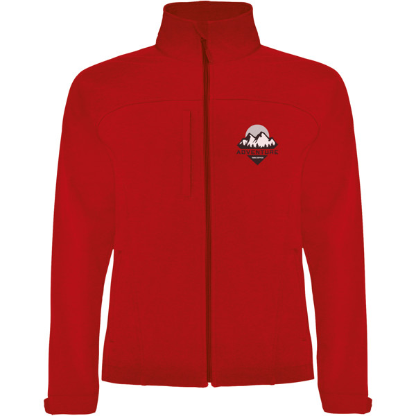 Rudolph unisex softshell jacket - Red / M