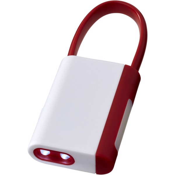 Luz LED y COB dual "Libra" - Rojo / Blanco