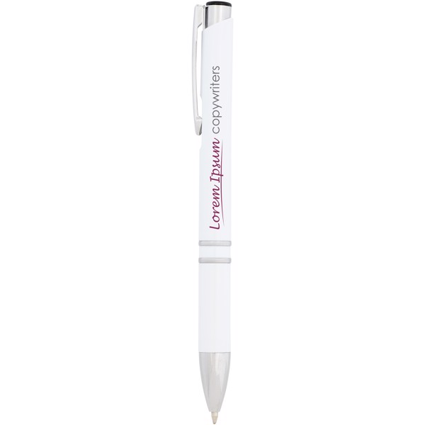 Moneta ABS click ballpoint pen - White