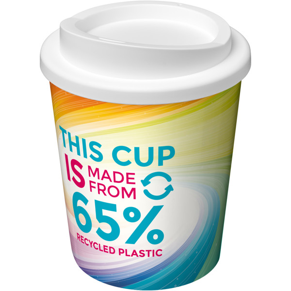 Brite-Americano Espresso Eco 250 ml insulated tumbler - White